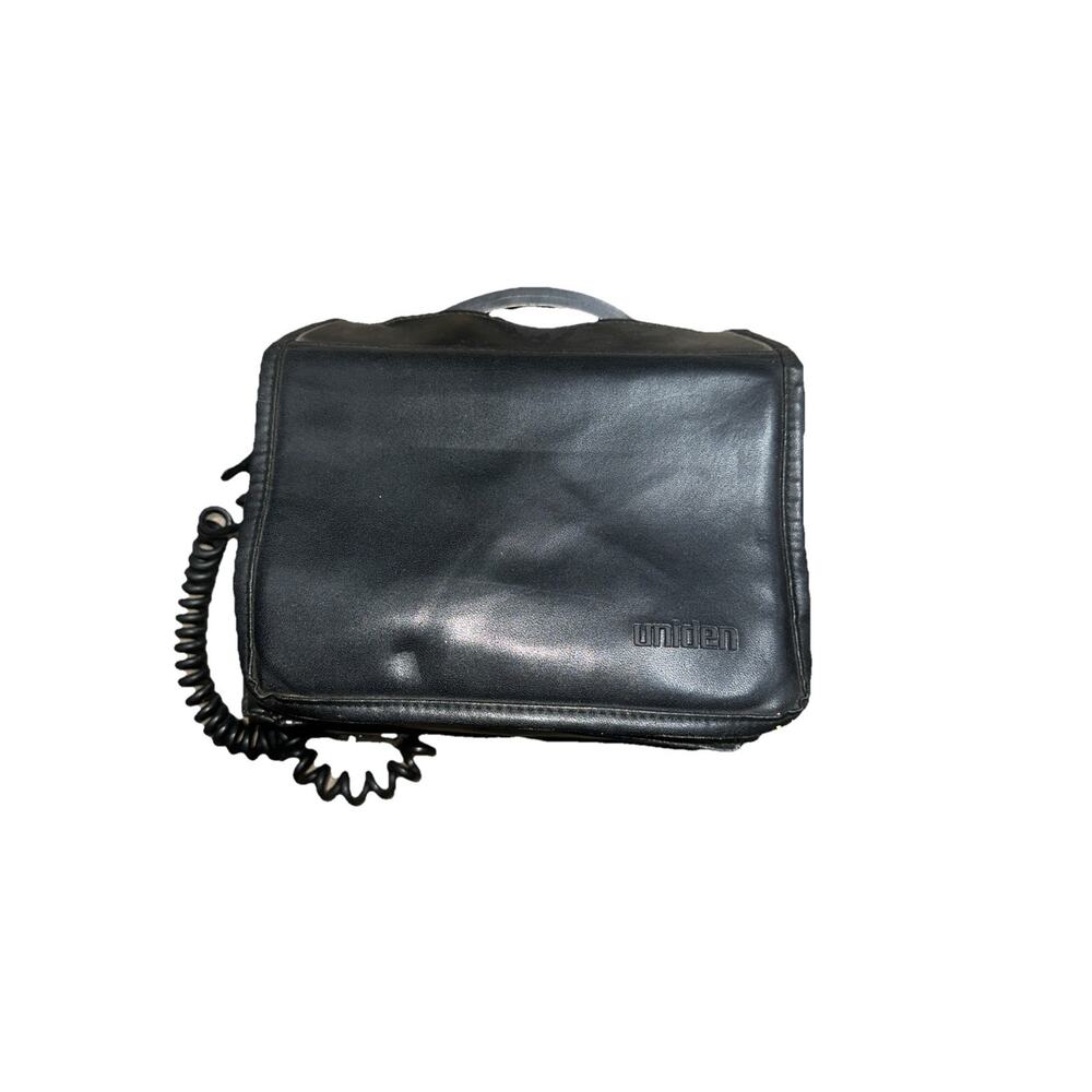 Vintage Uniden Mobile Car Cell Phone CP-2500 Black Cigarette Power Adapter W/Bag